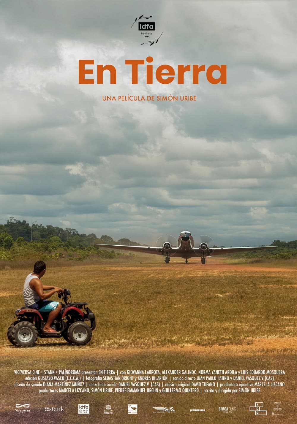 en tierra